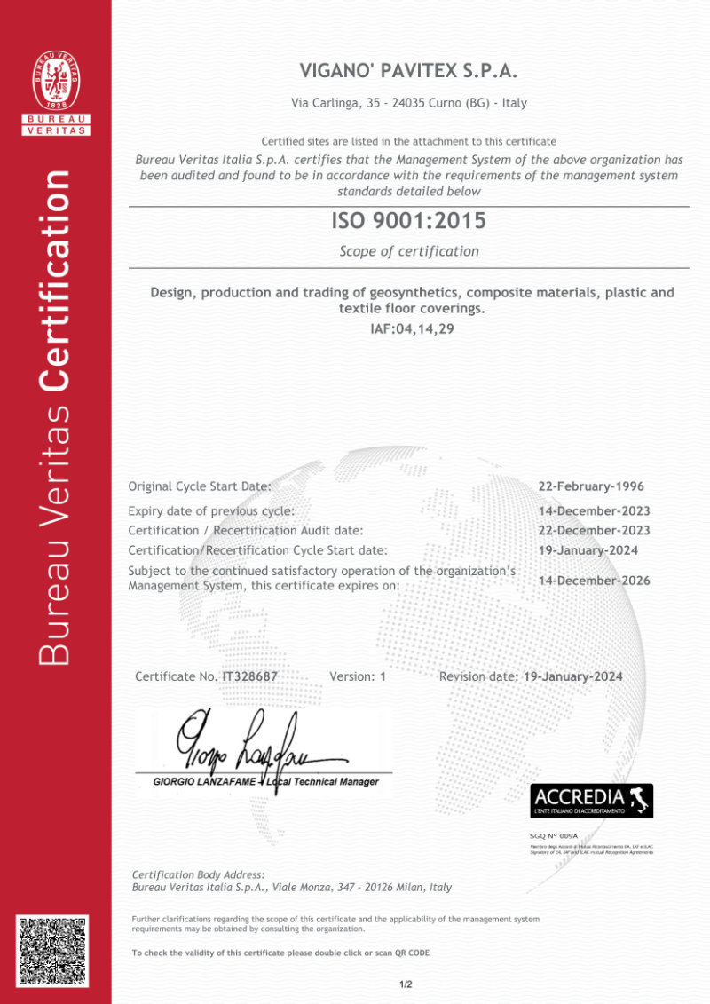 Bureau Veritas ISO 9001